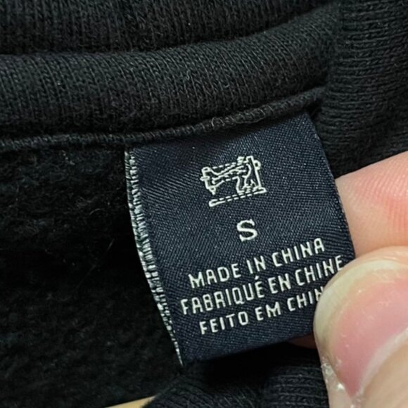 Scotch & Soda Black Hoodie With "Party Starter" Red Print Small - Picture 4 of 5